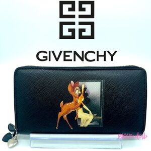 ‼️ Givenchy x BAMBI Disney LIMITED EDITION Collectible Long Zip Around Wallet
